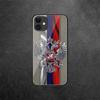 Pouzdro na telefon z tvrzeného skla Russian Flag pro iPhone Samsung Galaxy OnePlus Oppo Xiaomi Redmi Note SA 7 8 9 10 11 12 13 14 20 21 22 53 Pro Max Ultra