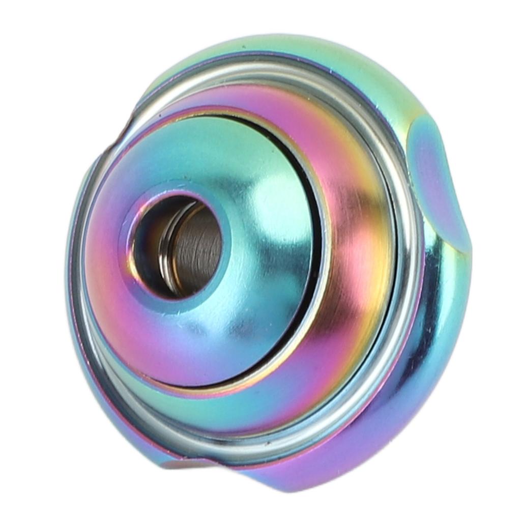 Fidget Gyroscope Stainless Steel Fingertip Rotating Gyro Toy for Travel Office Home Station