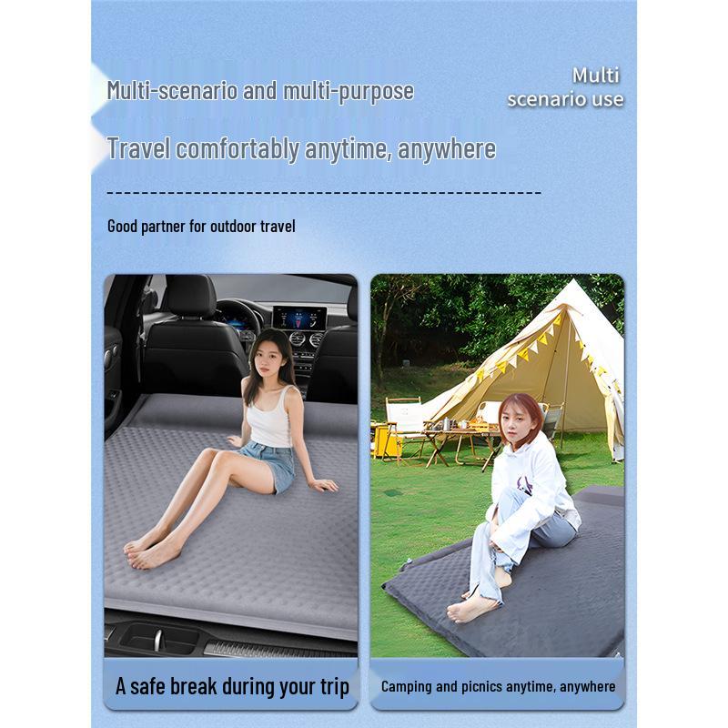 Nadmuchiwany materac samochodowy do Jeepa Wranglera: Nadmuchiwany materac do spania do bagażnika i na tylne siedzenie