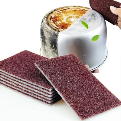 For Kitchen Utensils Sponge Dish Cloth Goods Cleaning Supplies Practical Items Sandpaper Dishcloth Washing Dishes Household Home