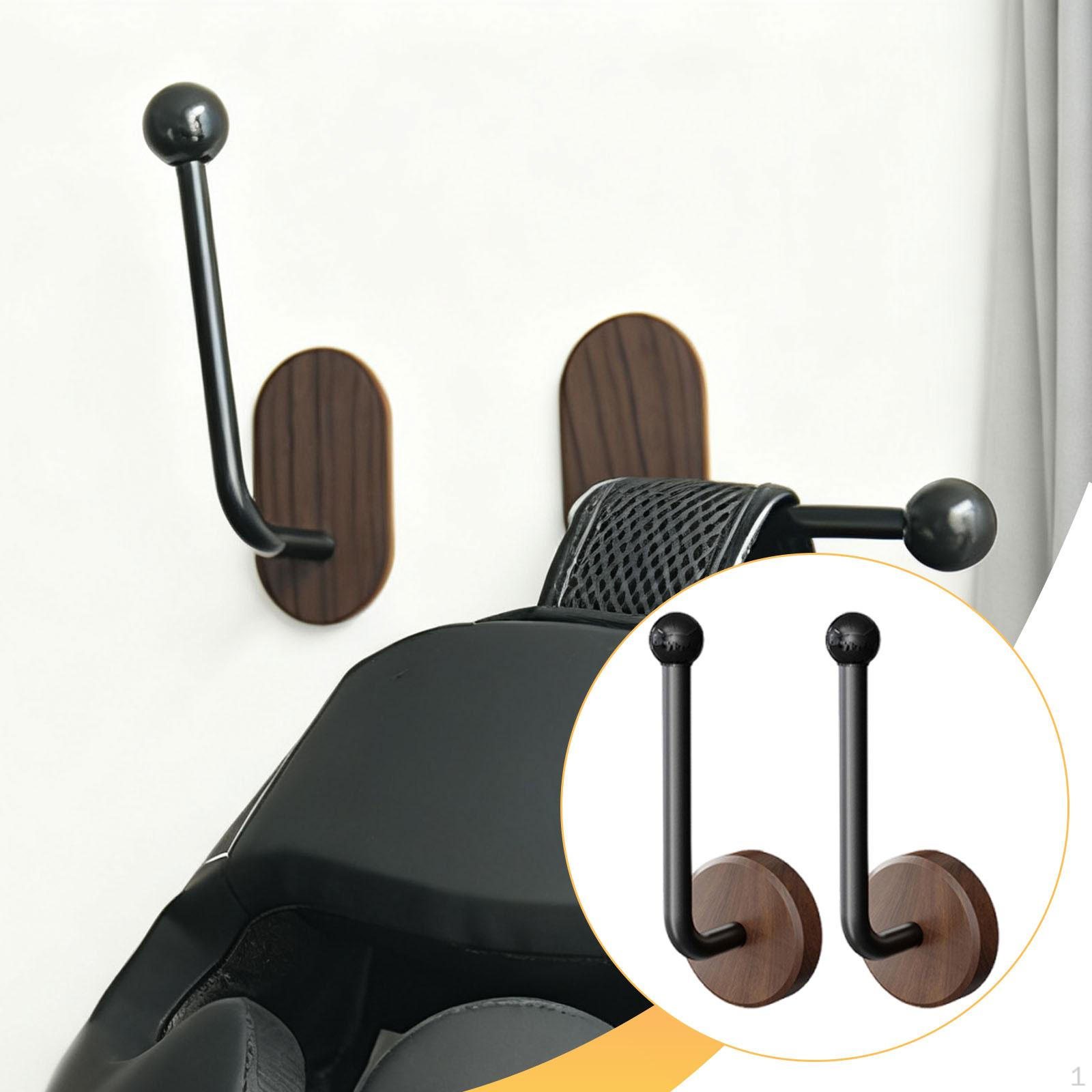 

2 Pieces Boxing Glove Wall Hooks Versatile Hang up to Dry Out for Home Gym Storage Rack Brown