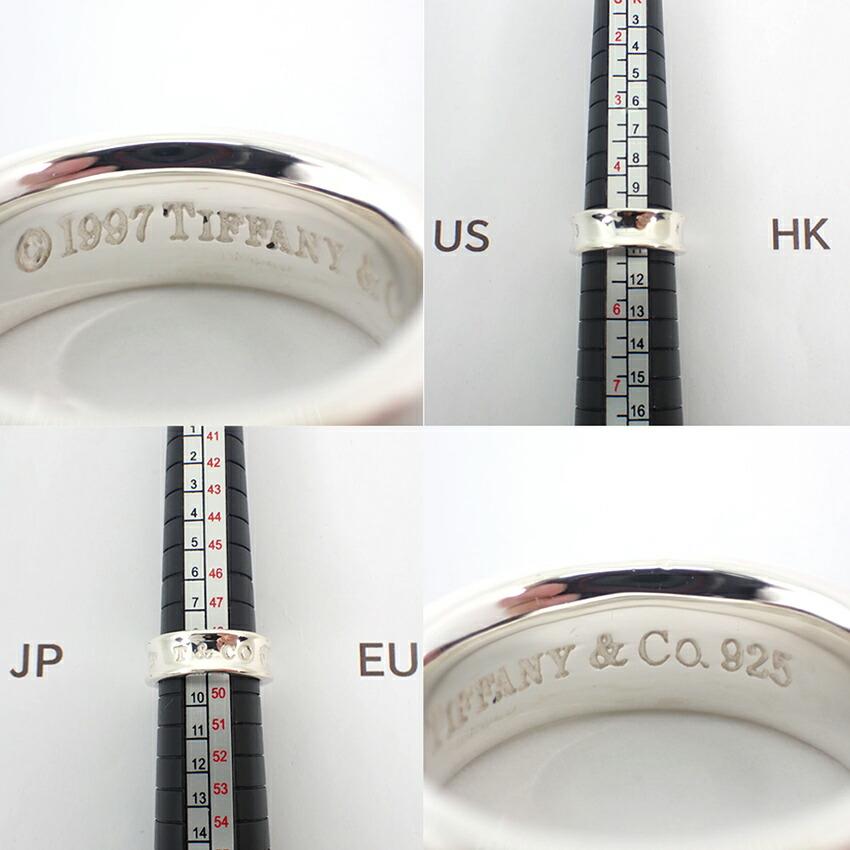 [Used] TIFFANY 925 1837 Ring/Size 9/j50-8