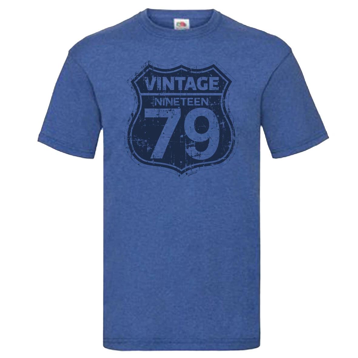 Vintage 1979 T-Shirt Birthday Gift XL