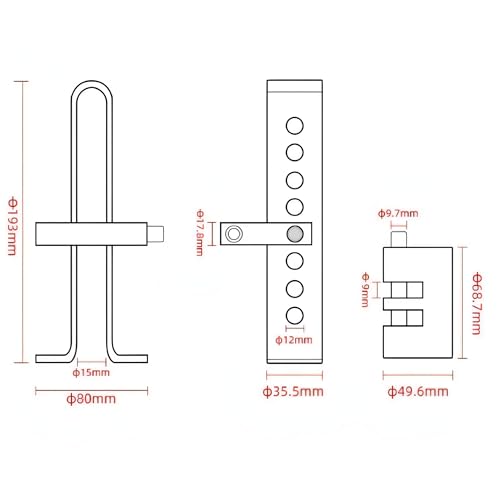 Bubulu Brake Pedal Lock for Cars and Trucks, Anti-Theft, Pedal Lock, Vehicle Protection, Universal Type, Easy Installation