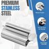 Portable Toothpaste Squeezer Tube Manual Rolling Toothpaste Dispenser Stainless Steel Durable Cosmetic Rotate Dispenser