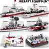 Destroyer Aircraft Carrier Military Assembly Model Building Blocks Boy  Children Development Puzzles, Military Enthusiasts Gift