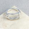 Personalized European UNOde50 Horseshoe Buckle Ring - Unique High-End Couple Design