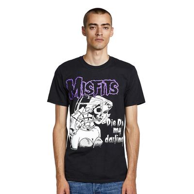 Misfits Die Die My Darling Black Unisex T-shirt