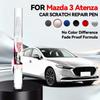 Pentru Mazda 3 Atenza 2002-2025 Creion de reparat vopsea auto Touch Up Îndepărtare zgârieturi Accesorii Negru Albastru Roșu Argintiu Maro Gri