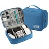 Borsa portaoggetti per cavi Organizzatore elettronico digitale impermeabile Porta dati USB portatile Borsa portaoggetti per cavo da viaggio