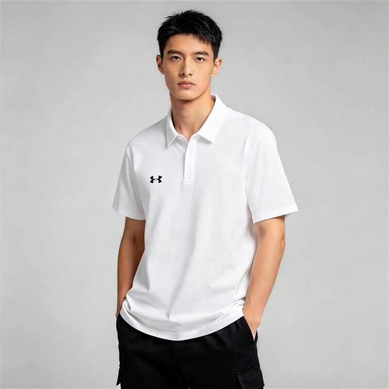Under Armour Men's Summer Quick-Drying Breathable Knit Polo Shirt