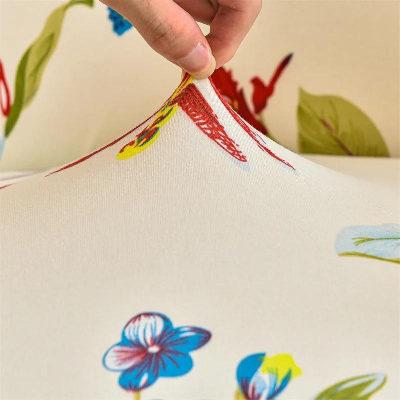 Çiçek Desenli Kulüp Koltuğu Kılıfı Spandeks Koltuk Kılıfları Küvet Koltuk Slipcover Oturma Odası Kanepe Kılıfı Oturma Minderi Kılıfları ile