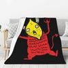 Custom Music Band Lemon Demon Blanket 3D Printed Soft Flannel Fleece Warm Throw Blankets for Car Bedroom Couch Quilt