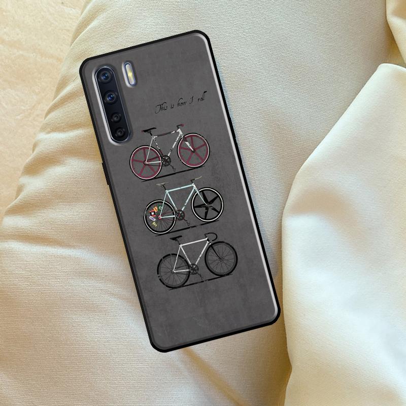 Bike Bicycle Cycling Case For Oppo A60 A80 A40 A15 A16 A17 A57 A94 A74 A54 A76 A96 A18 A38 A58 A78 A98 A6 A5 Pro