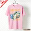 Amalfiküste T-Shirt Italien Küstenabenteuer T-Shirt Italienischer Badeort Kleidung Unisex Alltag Mode Lässig Baumwolle T-Shirts