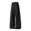 Pantaloni Cargo Paracadute a Gamba Larga Pieghettati da Uomo WRPCE