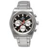 CASIO EDIFICE Men's Chronograph Watch EFB-730D-1AV with Sapphire Crystal and Black Dial, Overseas Model