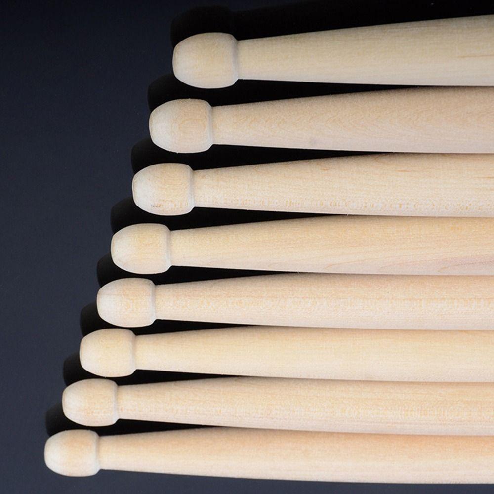 with Non-Slip Handles 5A/7A Musical Instrument Wood Drumsticks Percussion Tool Plastic Drum Sticks