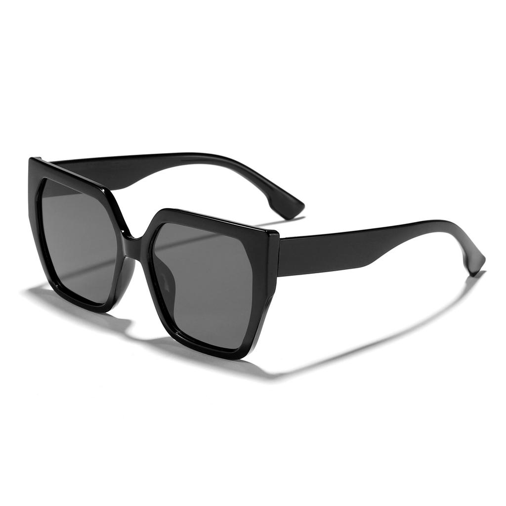 Fashion Large Frame Square Sunglasses For Women Trendy Brand Designer Black Oversized Sun Glasses Female Shades Eyewear UV400