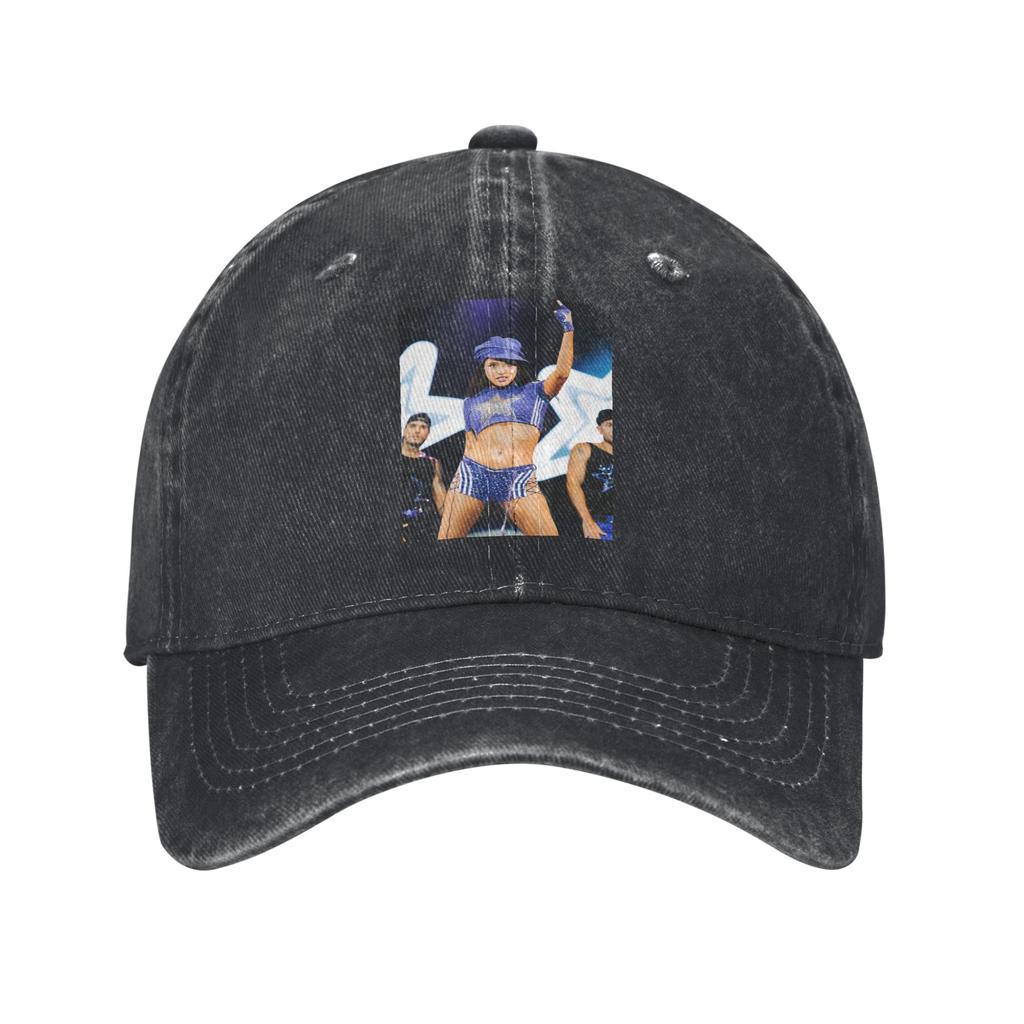 Singer Emilia Mernes Cover Emilia Mp3 Denim Cap Casual Baseball Caps Adjustable Hat Summer Unisex Baseball Hats