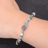 Graduation Theme Stone Bracelet Natural Stone Stainless Steel Metal Accessories Meaning New Journey