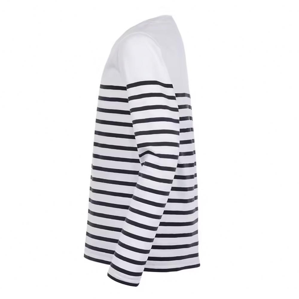 SOLS Childrens/Kids Matelot Striped Long-Sleeved T-Shirt