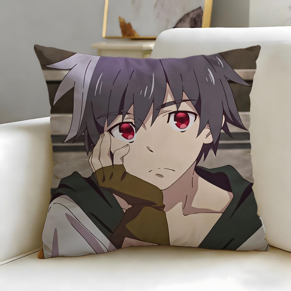 Anime Ich gebe das Heldenleben auf Kissenbezug Weich Leicht zu Waschen Kissenhülle Vielseitig für Sofa Bett Reise und Büro