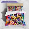 3-teiliges Bettbezug-Set (1 * Bettbezug + 2 * Kissenbezug, ohne Kern),Mighty Morphin Power Rangers Druck Bettwäsche Set, Schlafzimmer Dekoration, Ganzjahres, Geburtstag
