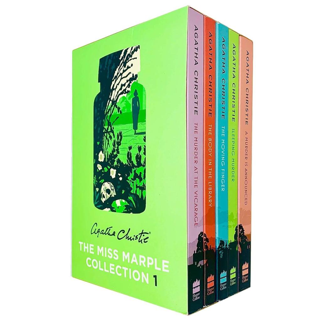 The Miss Marple Set of 5 book Collection 1 Series Paperback us1353 2%