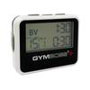 Gymboss Plus Interval Timer and Stopwatch WhiteBlack Hardcoat