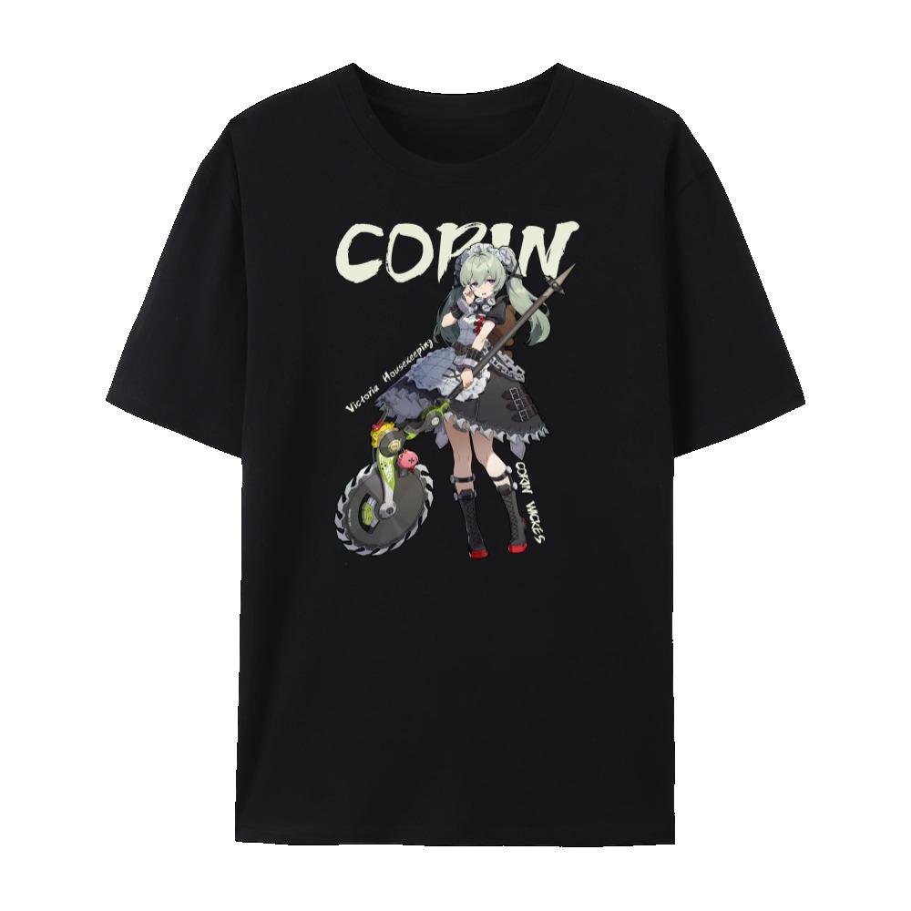 Zenless Zone Zero All Character's Impression Graphic Short Sleeve Cotton Crewneck T-Shirt