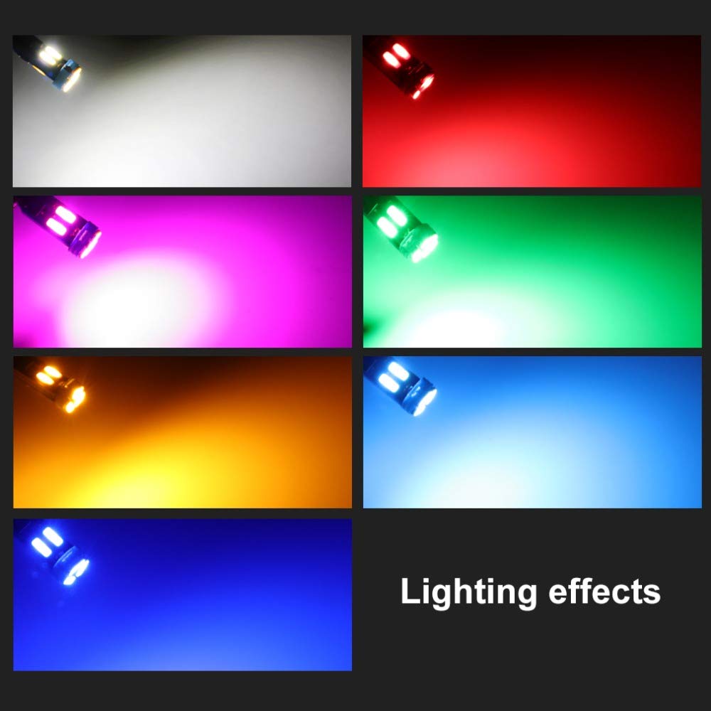 10 PCS T5LED Locking Socket LED Wedge Bulb 74 70 37 17 2721 PC74