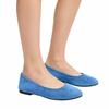 Women's Pointed Toe Flat Shoes Slip On Ballet Style Low Heel Casual Comfortable Soft Material Footwear