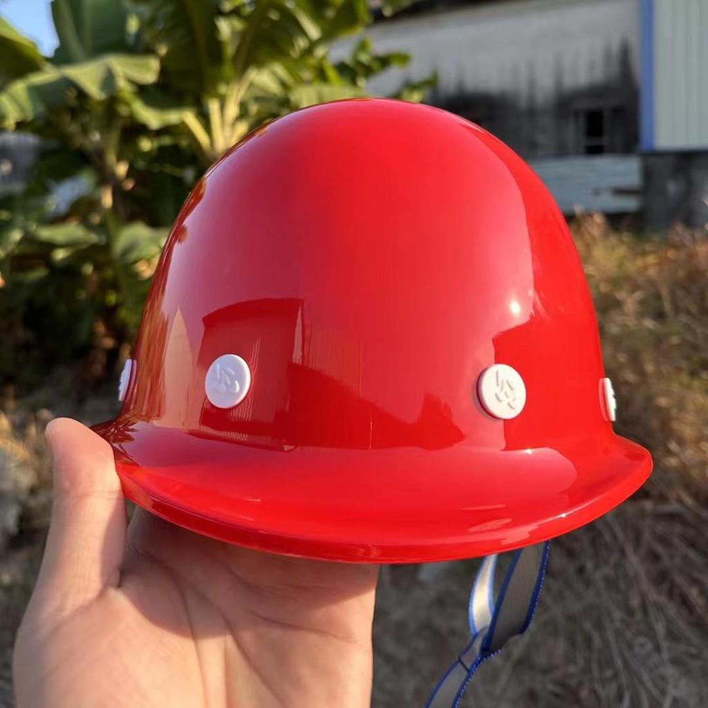 Classic Thickened Safety Helmet for Construction and Engineering - Anti-Smash Electrician Hard Hat with Custom Printing