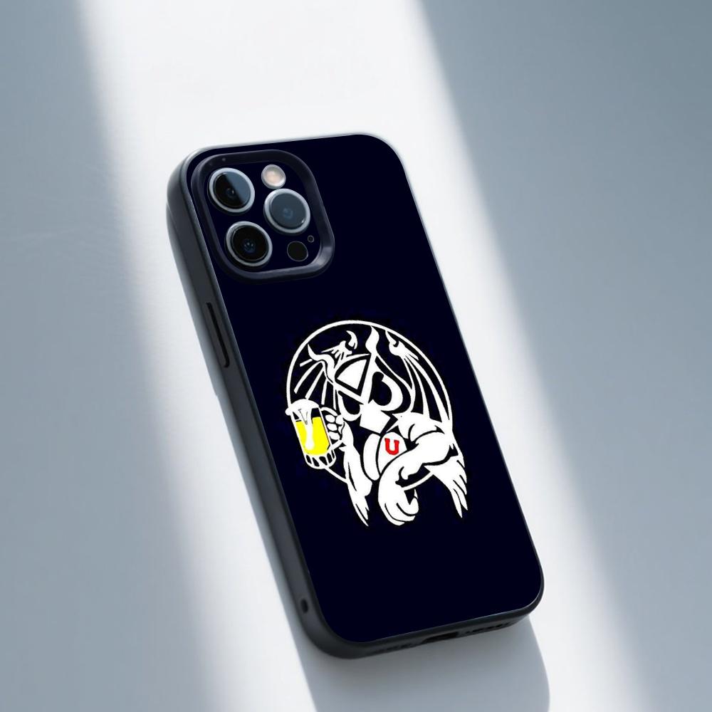 C-Chile University Logo Phone Case For iPhone 16,15,14,13,12,11,Pro,Max,Plus,X,XS,XR,SE,8,7,Mini,Soft Silicone Black Case