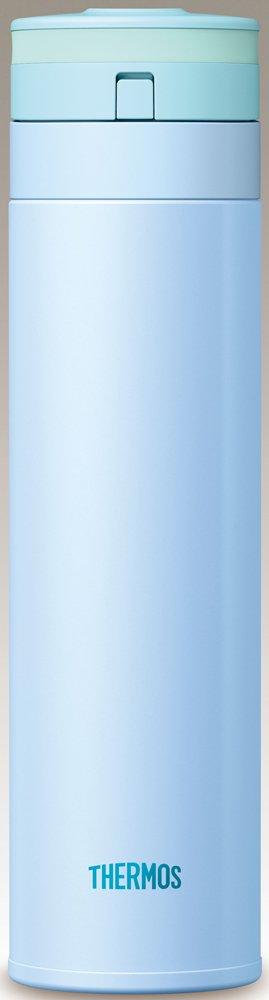 Thermos Vacuum Insulated Portable Mug with BL One-Touch Opening, 0.45L, Blue, JNS-450