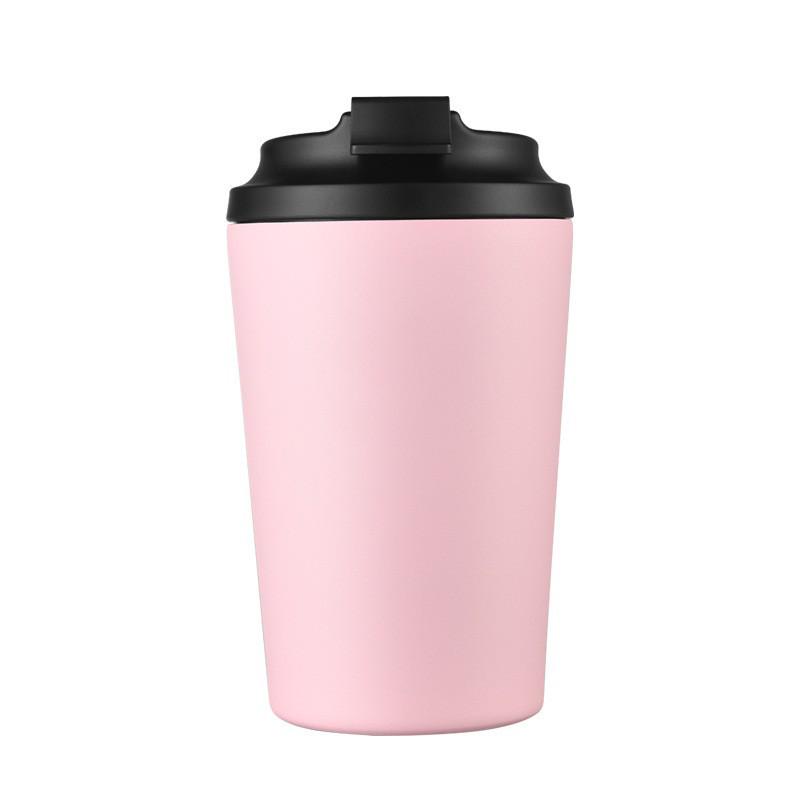 12oz Stainless Steel Insulated Coffee Cup with Scale - 7th Gen Portable Travel Mug