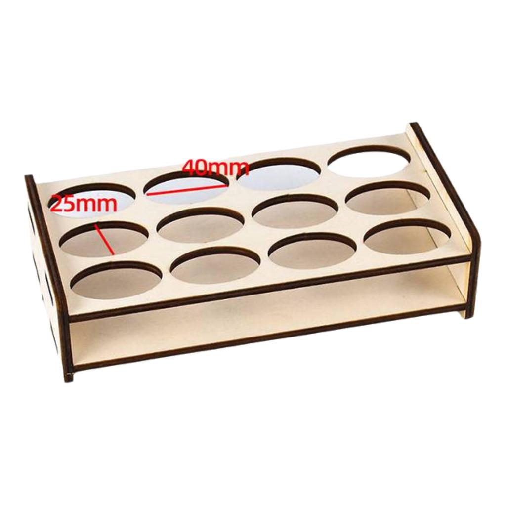 Moduler Model Diy 18 Bottles Paint 3 Tier Storage Stand Organizer Kitchen Studio