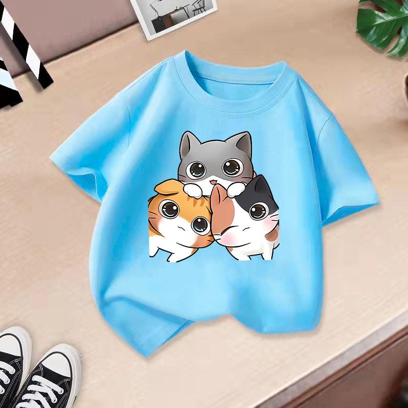 Dětské tričko Dětské 100% tričko Dětské tričko Kapybara Potištěné topy Tričko Chlapci Dívky Dětské tričko 2-13L