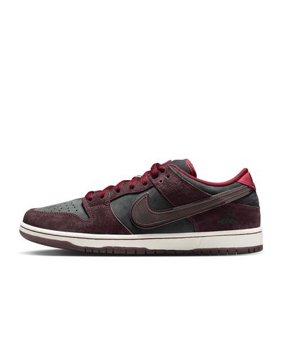 Riot Skateshop × Nike SB Dunk Low Pro QS Mahogany FZ1289-200 Men's Size