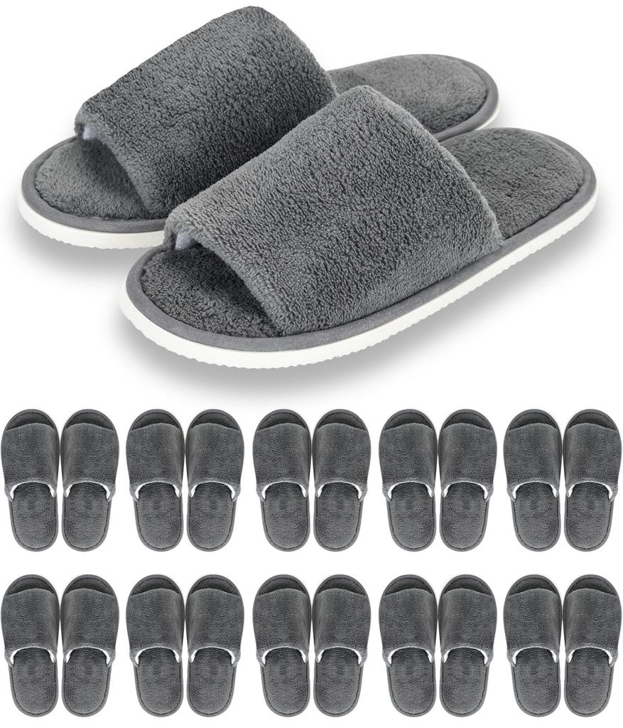 Cushioned Slippers for Indoor Suitable for and Other Business and Suitable for Both Men and Individually 10 Disposable, Luxurious, Fluffy, Use,