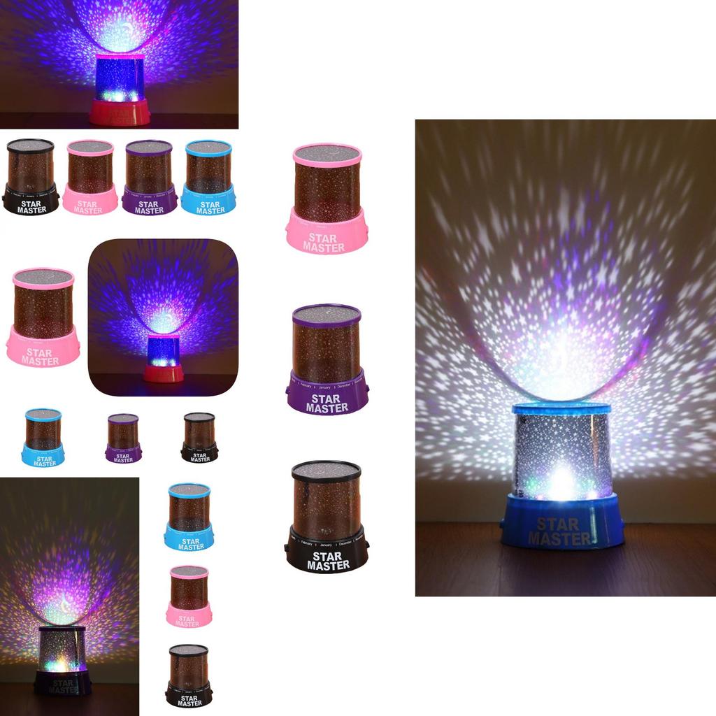 Dreamy Starry Night Projector Light For Romantic Galaxy-themed Ambiance