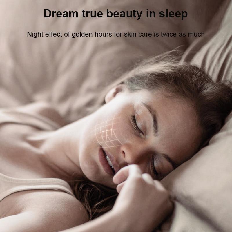 20pcsbox Silk Birds Nest Golden Sleeping Mask Moisturizing Hydrating Brightening Facial Mask Skin Care
