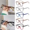 Klasyczne Okulary Blokujące Niebieskie Światło Ultralekkie PC Okulary Komputerowe Ochrona Oczu Kwadratowe Okulary Męskie Damskie