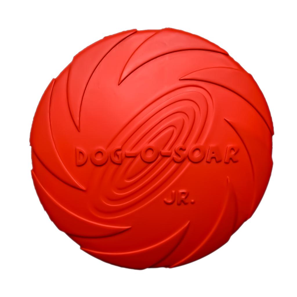 Pet Nova Toy - Rubber Frisbee Disc Red 15Cm