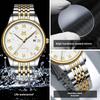OPK Men's Watch Genuine High-end Business Men's Quartz Watch Men's Watch Round Couple Watch Men's