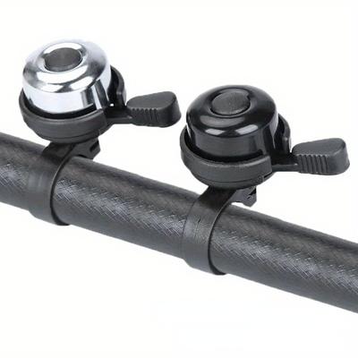 Il nuovo campanello per bicicletta nero Mountain Bike Lega di alluminio Bicicletta da esterno Attrezzatura per ciclismo per bambini
