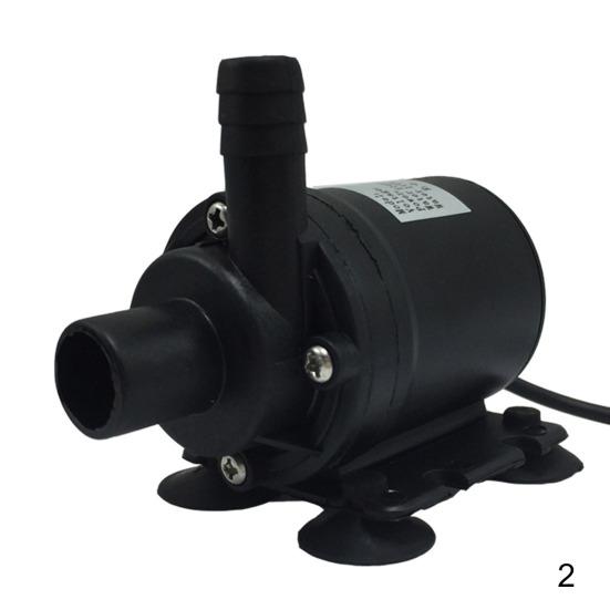 12/24 V Nylon Fiberglas Zirkulation Booster Kreiselbürstenlose DC Wasserpumpe