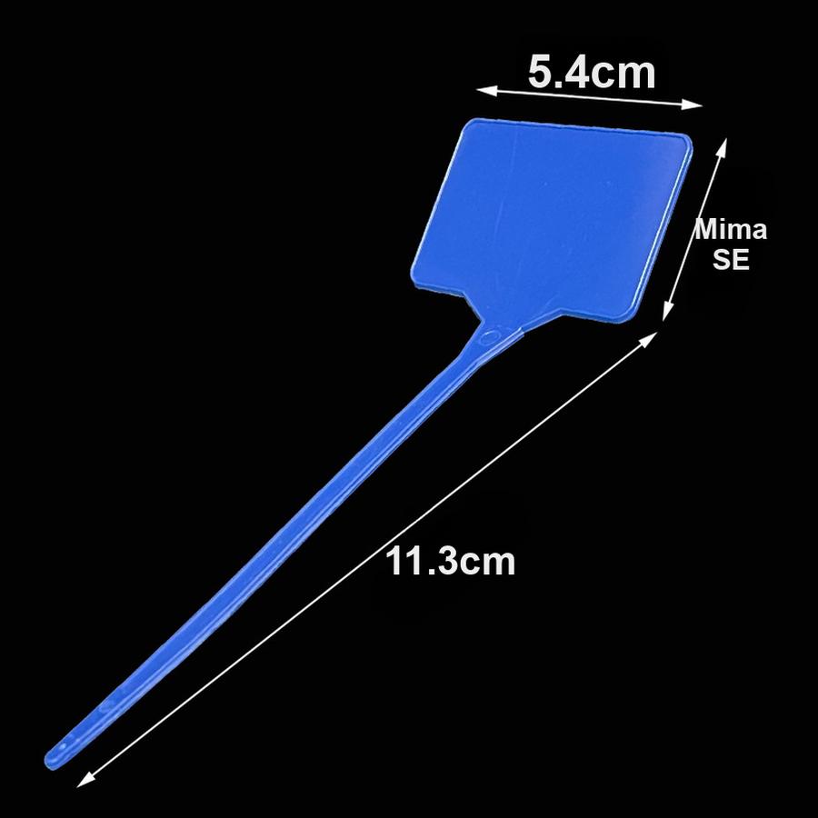 10 Stück Blumentopf Kunststoff Sukkulente Gartenmarkierer Pflanzenetikett Anhängeetikett