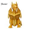 Dragon Ornaments 3D Printed Reading Figurine, Cute Statue with Glasses Fantasy Book Decor Book, Desktop Bookshelf Decor, Lover Gift Whimsical Desk